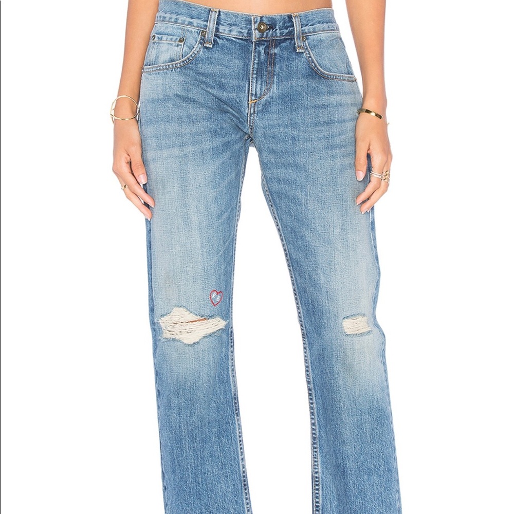 Rag & Bone X Boyfriend Jeans in Ballard